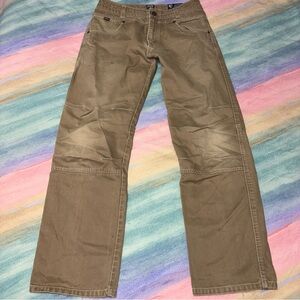 Kuhl Gunslinger Rugged Hiking Outdoor Vintage Patina Pants 32 x 32 Distressed